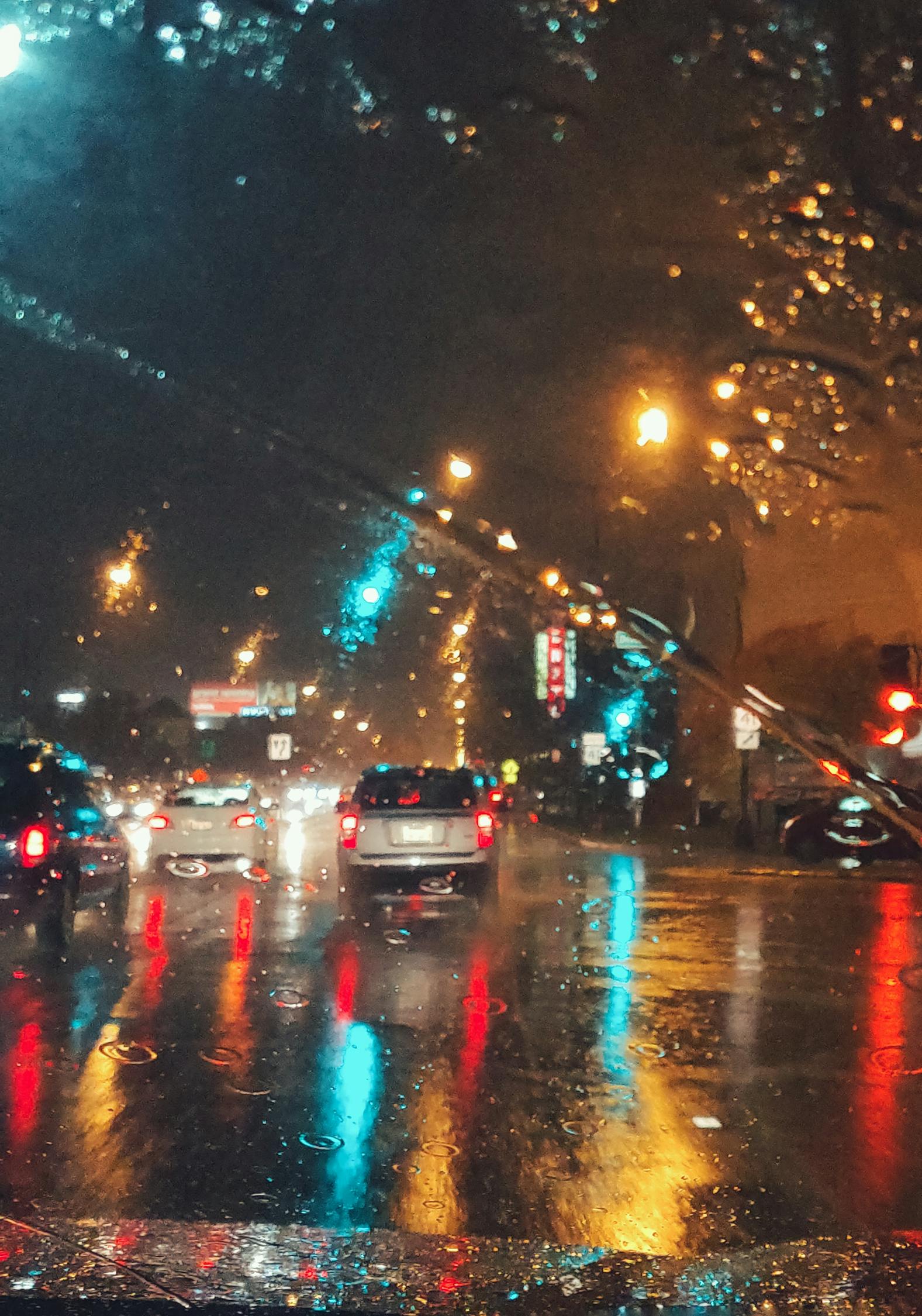 门头沟山里今天的雨